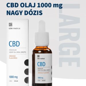 usa medical cbd olaj 1000 mg | 30 ml