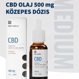 usa medical cbd olaj 500 mg | 30 ml