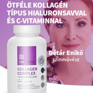 usa medical kollagén komplex kapszula 5 kollagén típussal 60 db