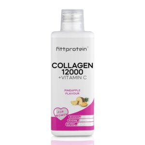 fittprotein collagen 12000mg +vitamin c ananász ízben