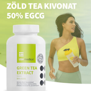 USA medical Zöld tea kivonat 50% EGCG tartalommal 60 db