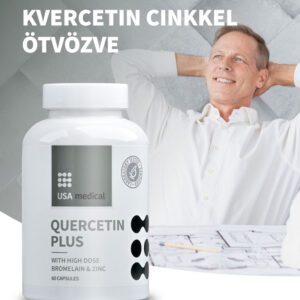 usa medical kvercetin kapszula cinkkel és bromelainnal 60 db
