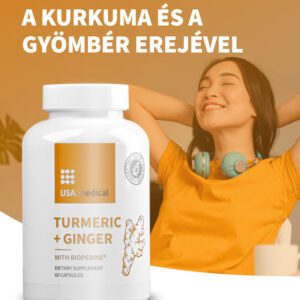 usa medical kurkuma és gyömbér kapszula bioperine nel 60 db